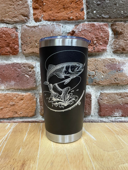 Trout Insulated Tumbler